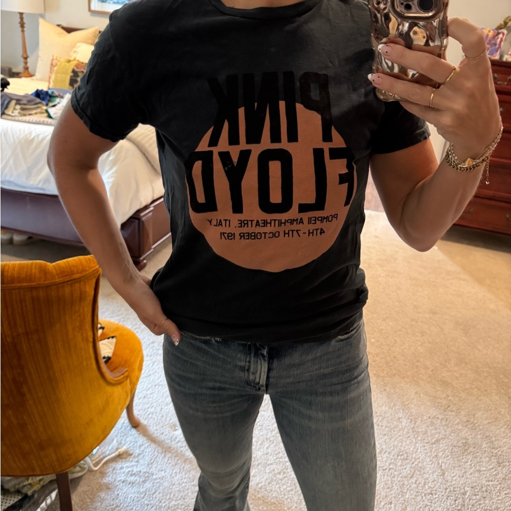 Pink Floyd Black Graphic Tee